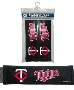 Minnesota Twins Velour Seat Belt Pads