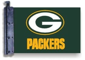 Green Bay Packers Antenna Flag