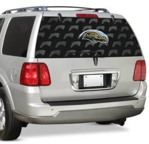 Jacksonville Jaguars Rear Window Film