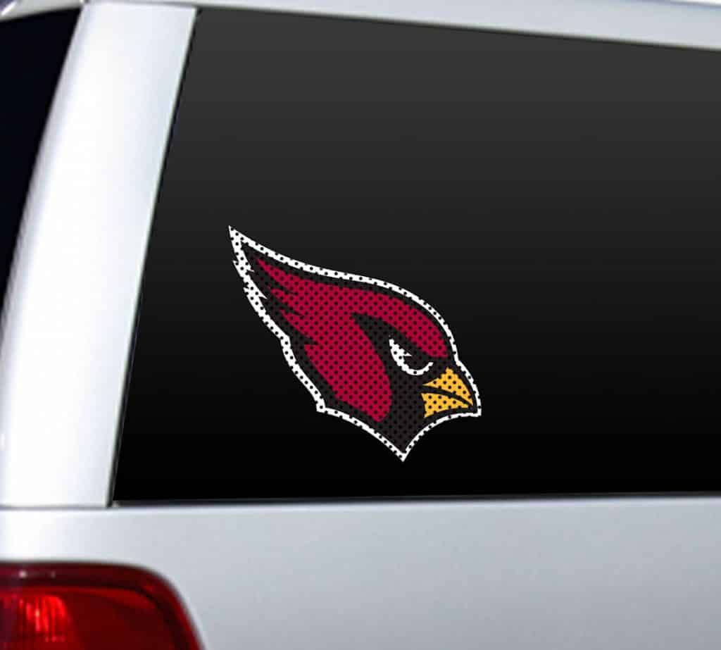 Arizona Cardinals Die-Cut Window Film - Large