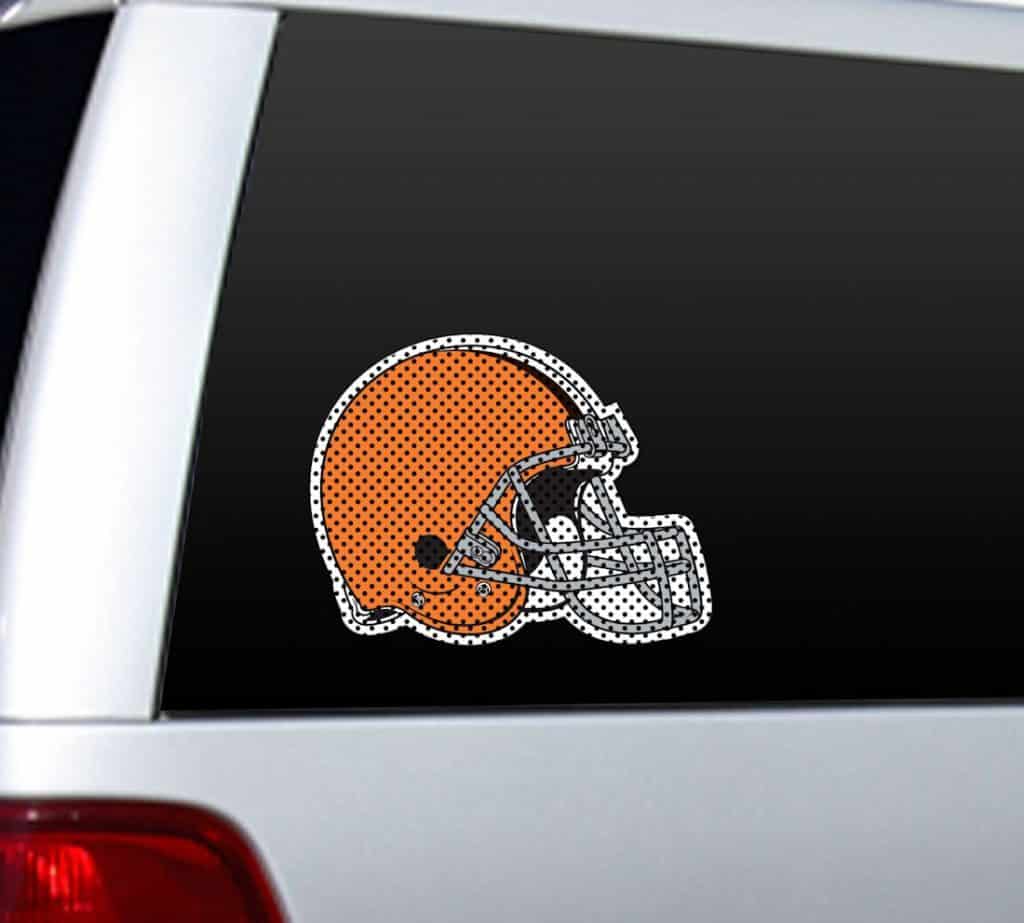 Cleveland Browns Die-Cut Window Film - Large