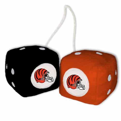 Cincinnati Bengals Fuzzy Dice