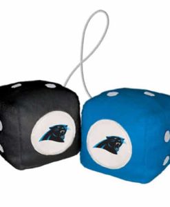 Carolina Panthers Fuzzy Dice