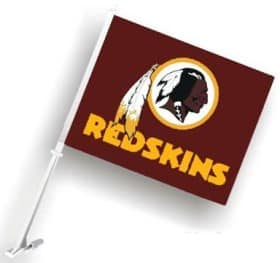 Washington Redskins Car Flag