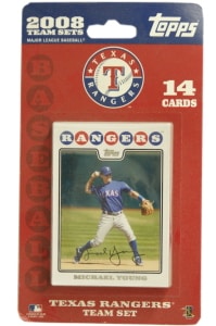 Texas Rangers 2008 Topps Team Set