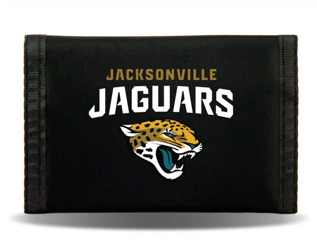 Jacksonville Jaguars Nylon Trifold Wallet