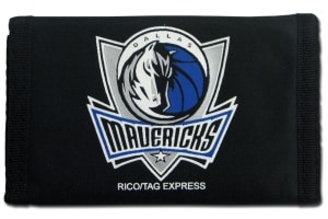 Dallas Mavericks Nylon Trifold Wallet