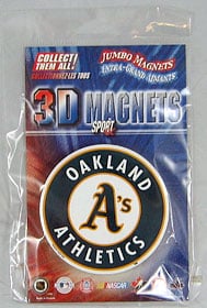 Oakland Athletics Jumbo 3D Magnet