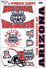 Arizona Wildcats Static Cling Sheet