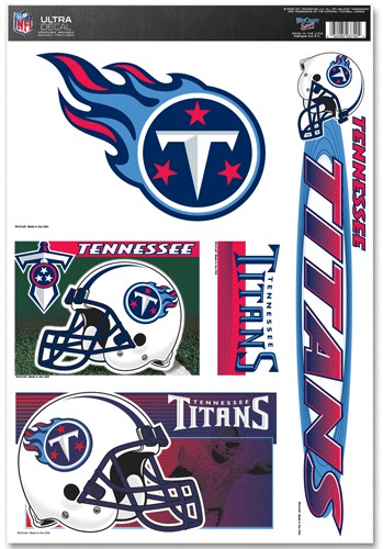 Tennessee Titans 11"x17" Ultra Decal Sheet
