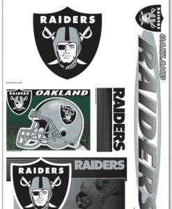 Oakland Raiders 11"x17" Ultra Decal Sheet