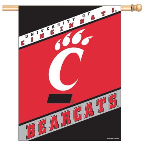 Cincinnati Bearcats 27"x37" Banner