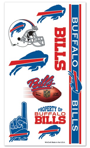 Buffalo Bills Temporary Tattoos