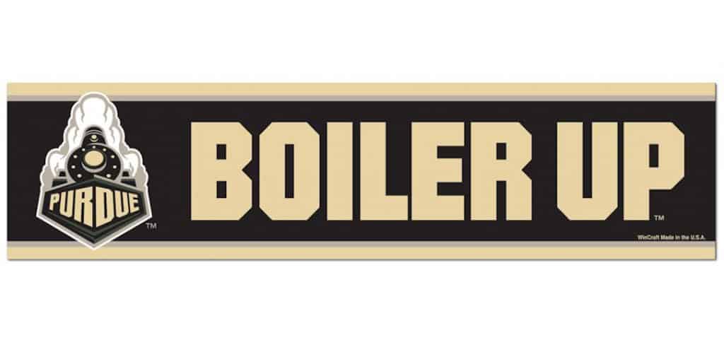 Purdue Boilermakers Bumper Sticker
