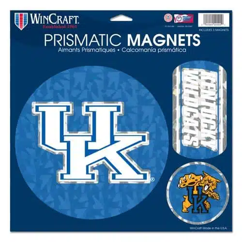 Kentucky Wildcats Magnets - 11"x11 Prismatic Sheet