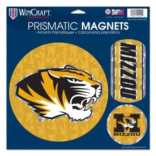 Missouri Tigers Magnets - 11"x11 Prismatic Sheet