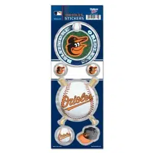 Baltimore Orioles Prismatic Stickers