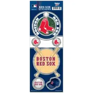 Boston Red Sox Prismatic Stickers