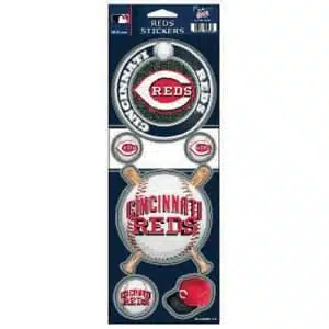 Cincinnati Reds Prismatic Stickers