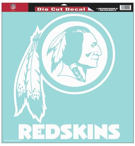 Washington Redskins 18"x18" Die Cut Decal