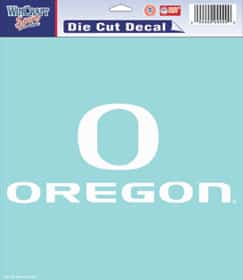 Oregon Ducks 8"x8" Die-Cut Decal