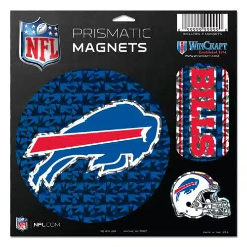 Buffalo Bills Magnets - 11"x11" Prismatic Sheet