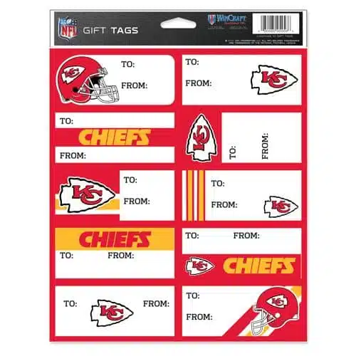 Kansas City Chiefs Gift Tags