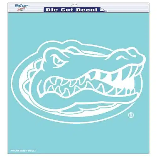 Florida Gators Die Cut Decal - 18"x18"