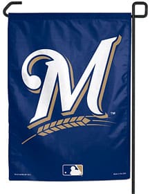 Milwaukee Brewers 11"x15" Garden Flag - Current Logo