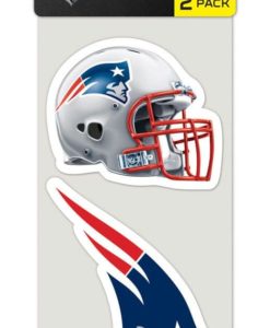 New England Patriots Set of 2 Die Cut Decals