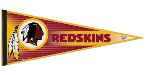 Washington Redskins Pennant