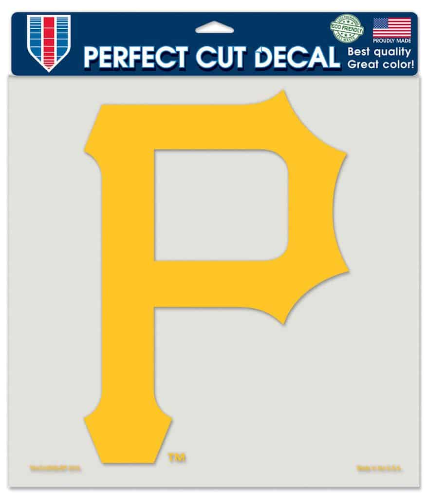 Pittsburgh Pirates Die-Cut Decal - 8"x8" Color