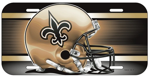 New Orleans Saints License Plate