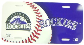 Colorado Rockies License Plate