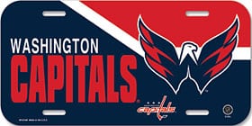 Washington Capitals License Plate