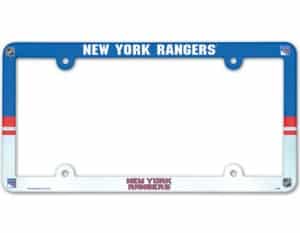 New York Rangers License Plate Frame - Full Color