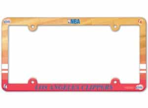 Los Angeles Clippers License Plate Frame - Full Color