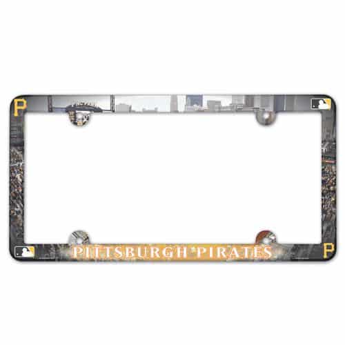 Pittsburgh Pirates License Plate Frame - Full Color