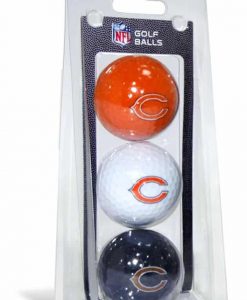 Chicago Bears 3 Pack of Golf Balls