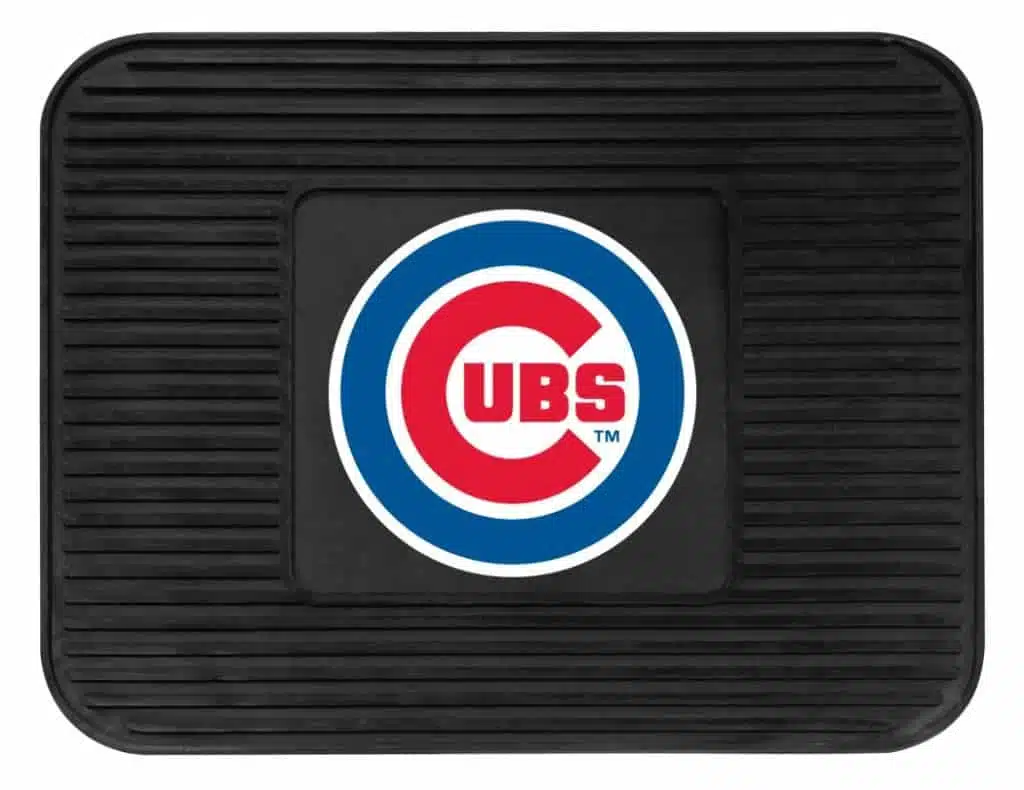 Chicago Cubs Heavy Duty Vinyl Rear Seat Car Utility Mat