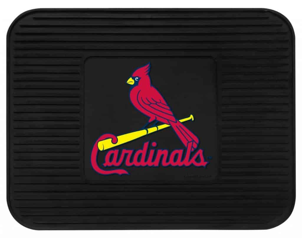 St. Louis Cardinals Heavy Duty Vinyl Rear Seat Car Utility Mat