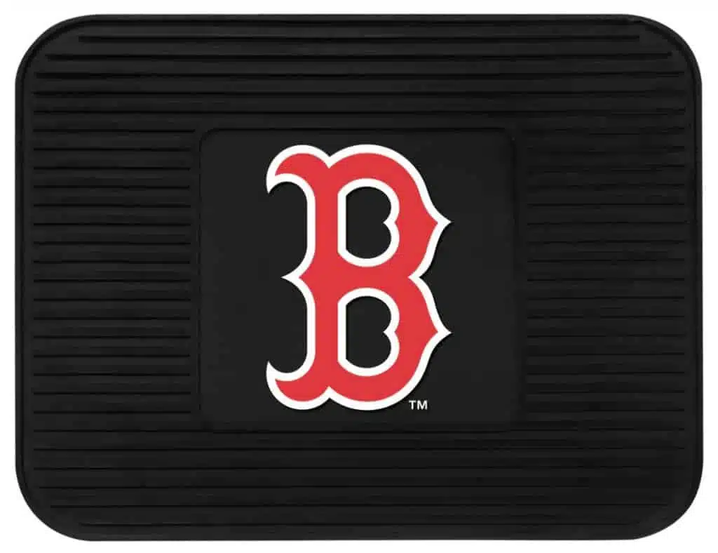 Boston Red Sox Heavy Duty Vinyl Rear Seat Car Utility Mat