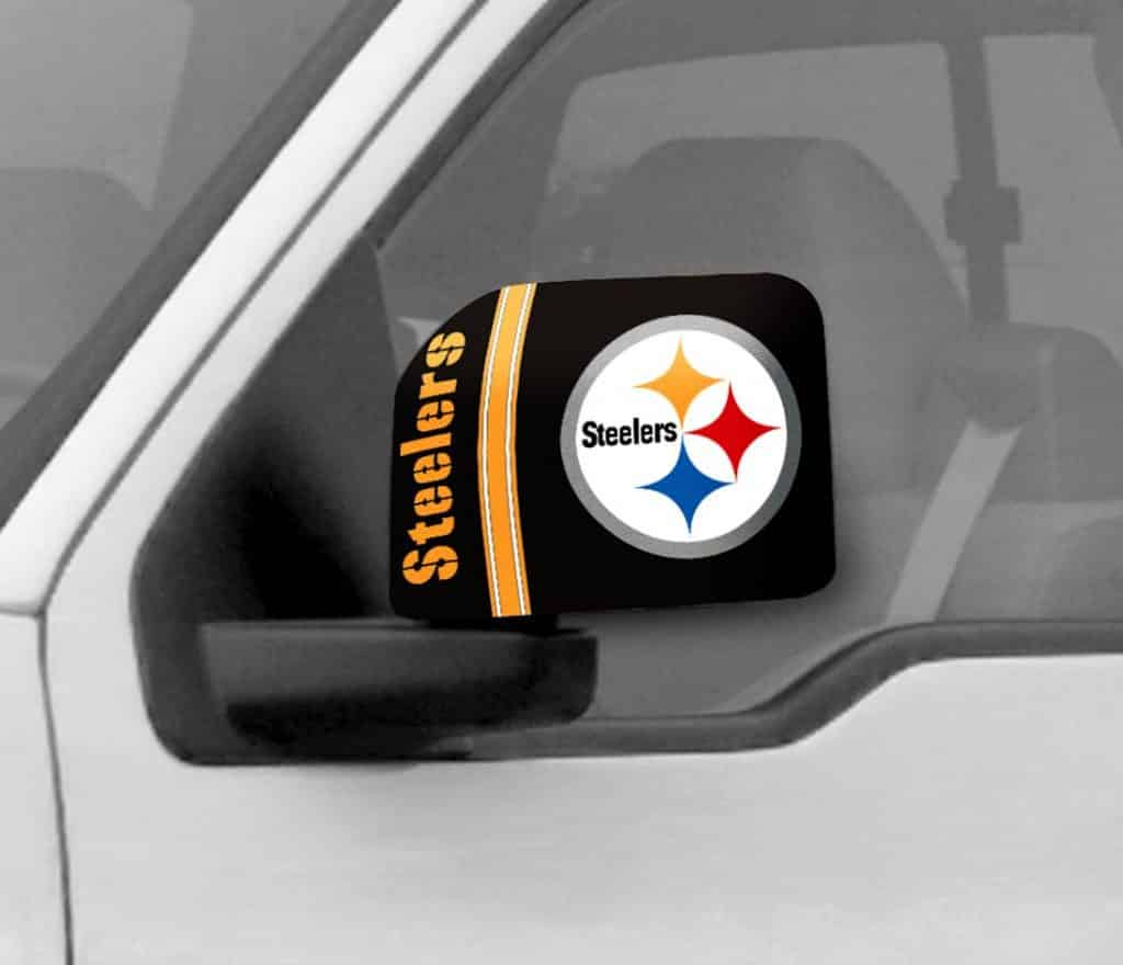 Pittsburgh Steelers Mirror Cover - Large