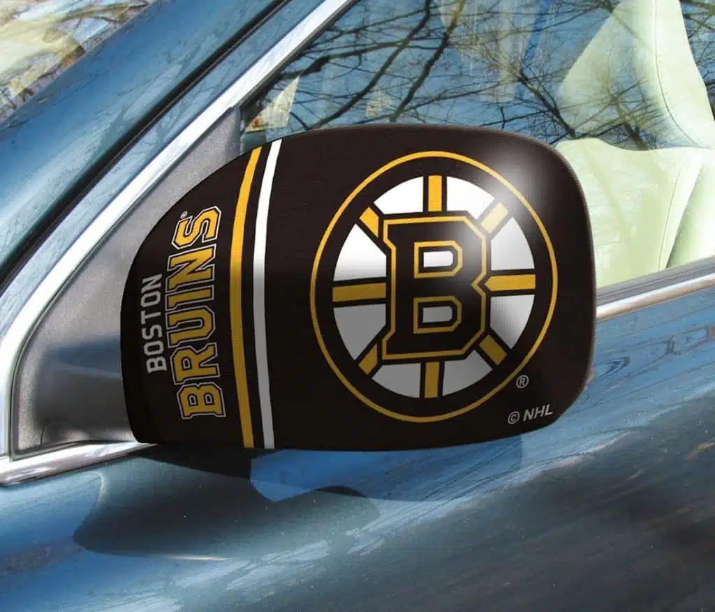 Boston Bruins Mirror Cover - Small