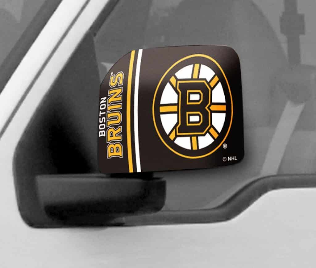Boston Bruins Mirror Cover - Large