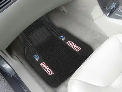 New York Giants Car Mats - Deluxe Set