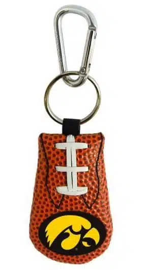 Iowa Hawkeyes Keychain - Classic Football