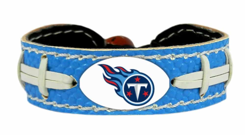 Tennessee Titans Team Color Football Bracelet