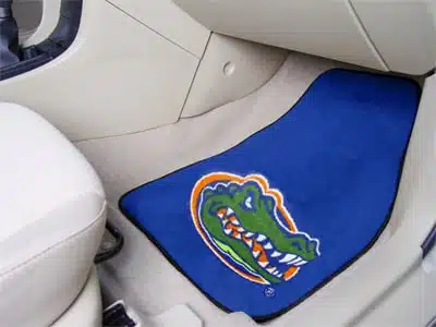 Florida Gators Printed Carpet Car Mat 2 Piece Set