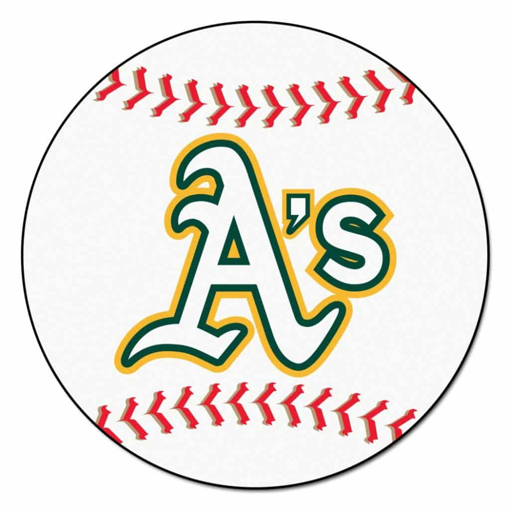 Oakland Athletics 29" Baseball Mat